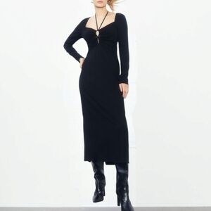 H&M Women's Halterneck Bodycon Dress NWT